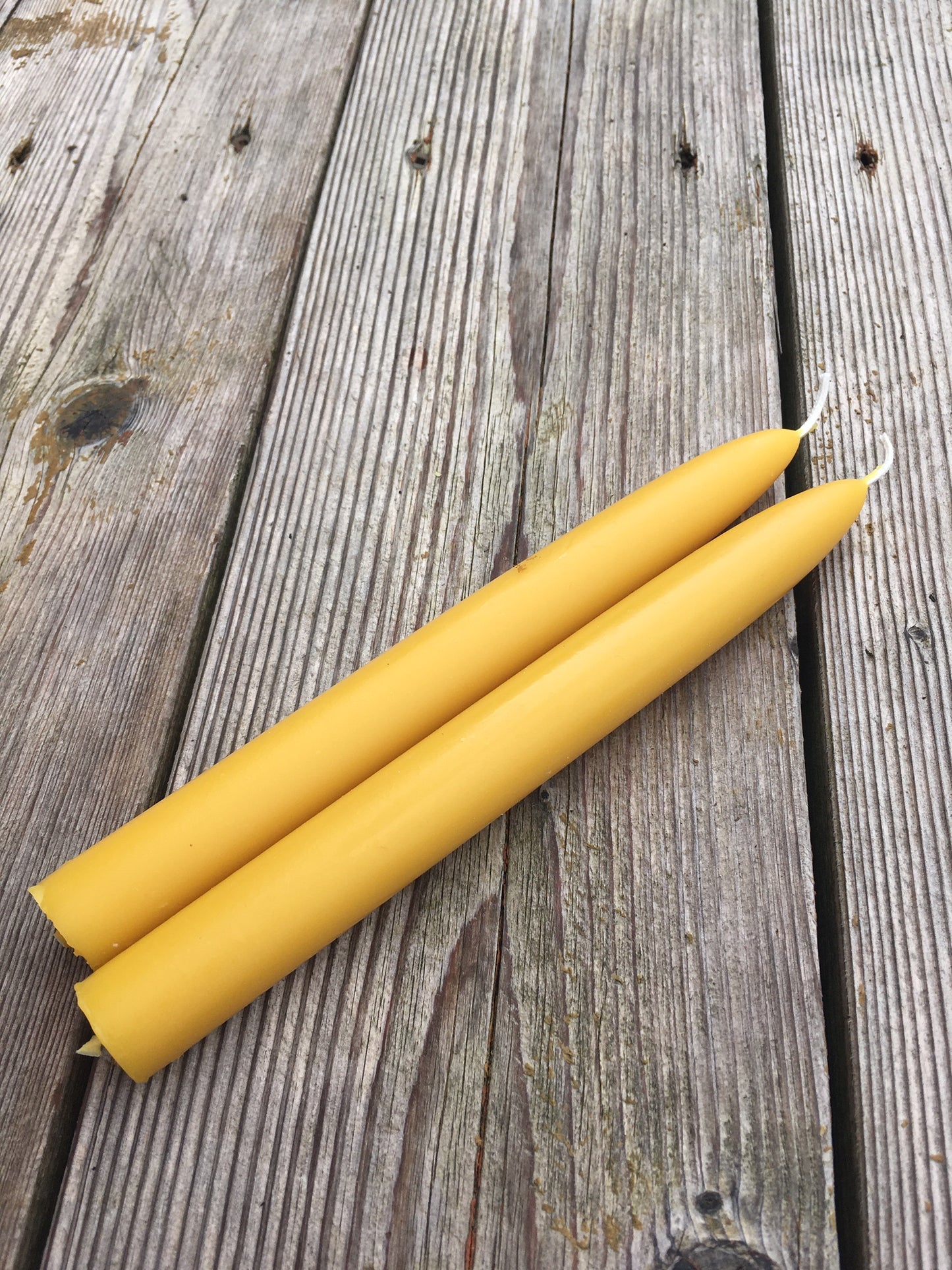 Beeswax Taper Pairs