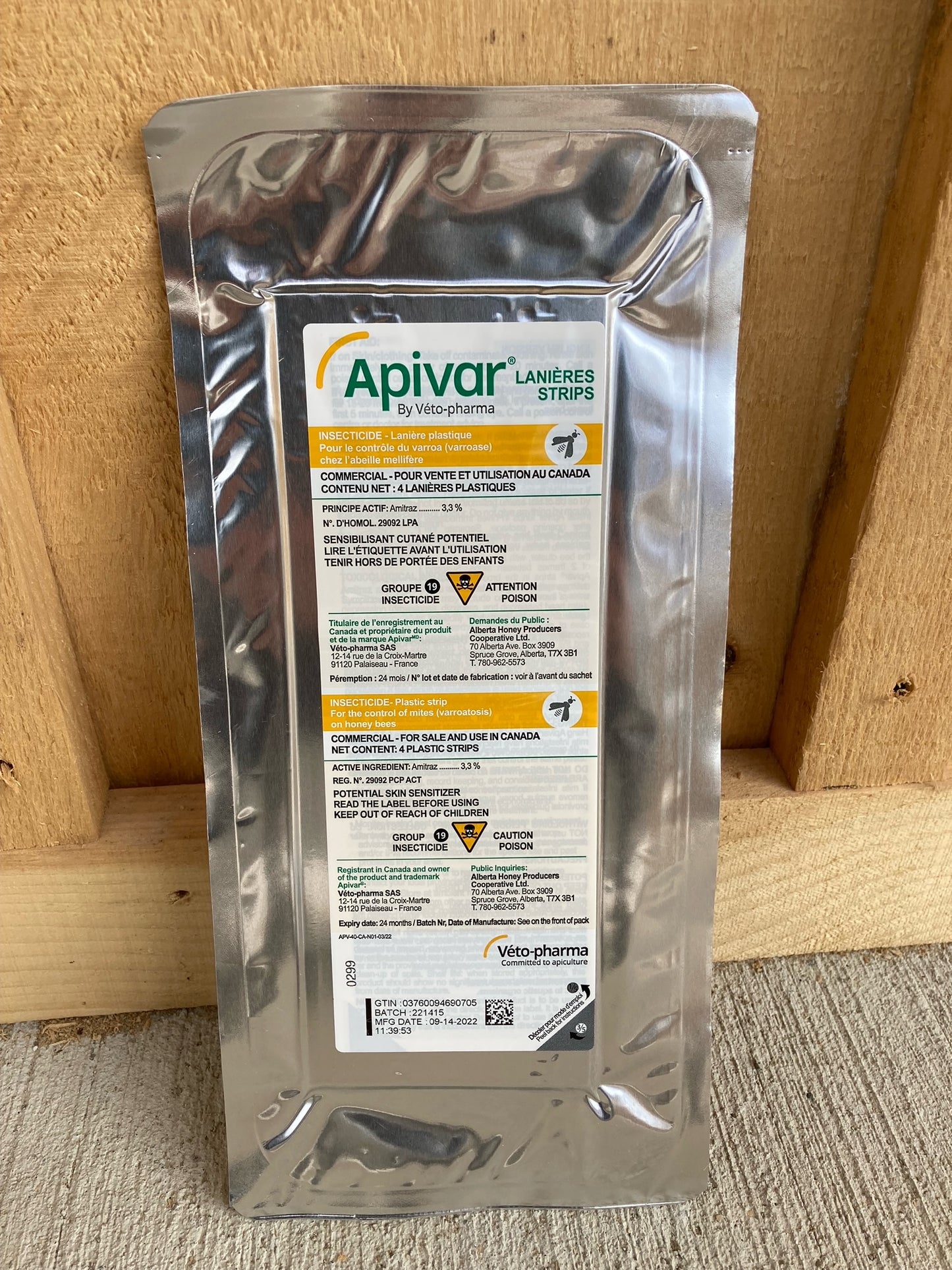Apivar - 4 Pack