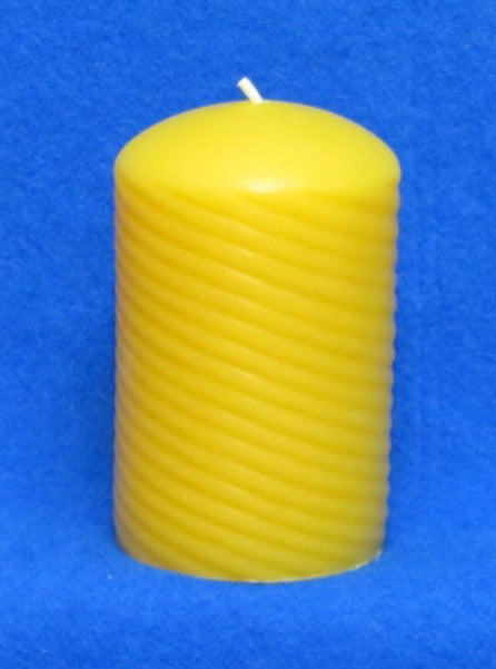 Spiral Swirl Pillar Candle Mould 2 5/8" x 4 1/4"
